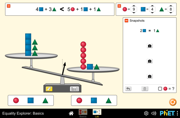 等式探索：天平